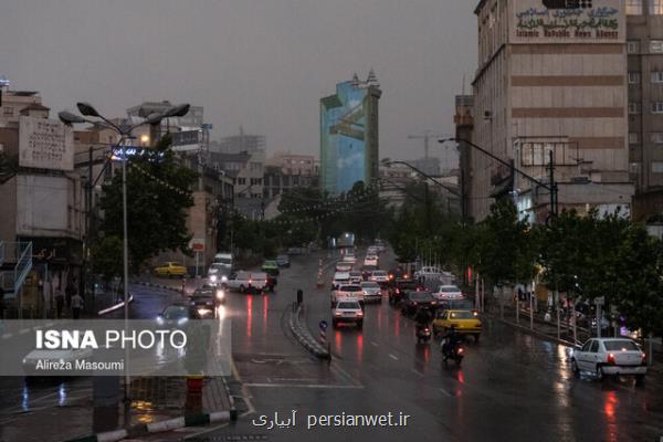 بارش باران از عصر فردا در تهران
