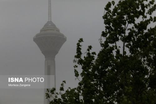 احتمال خیزش موقت گرد و خاک در تهران طی ۵ روز آینده