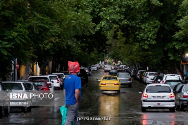 ادامه فعالیت سامانه بارشی در تهران