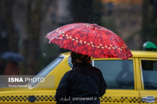 اخطار هواشناسی نسبت به وقوع رگبار و وزش باد شدید در ۱۱ استان