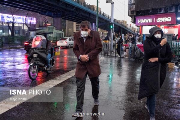 رگبار و رعد و برق در نقاط مختلف کشور