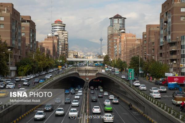 تداوم وضعیت قابل قبول کیفیت هوای تهران