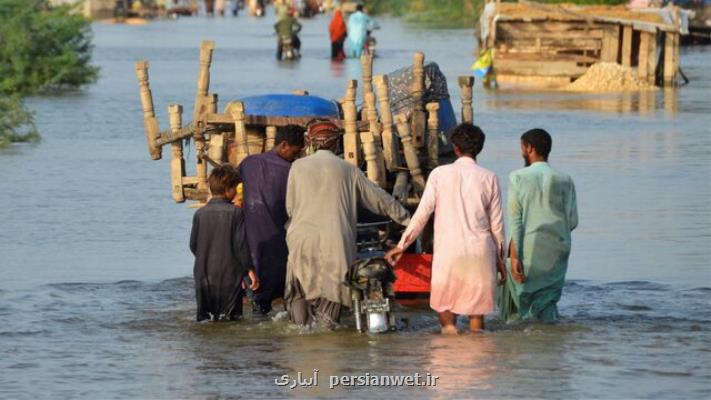 هنوز به اوج بارندگی ها در پاکستان نرسیده ایم