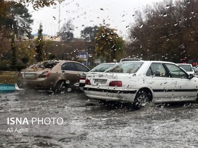 رگبار و وزش باد شدید در ۶ استان