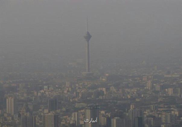 هوای تهران قرمز شد، آلودگی هوا برای همه