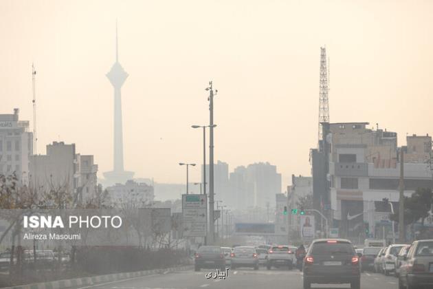 کاهش کیفیت هوای 5 شهر