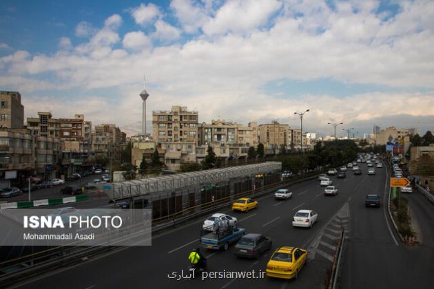 جوی آرام در غالب مناطق کشور