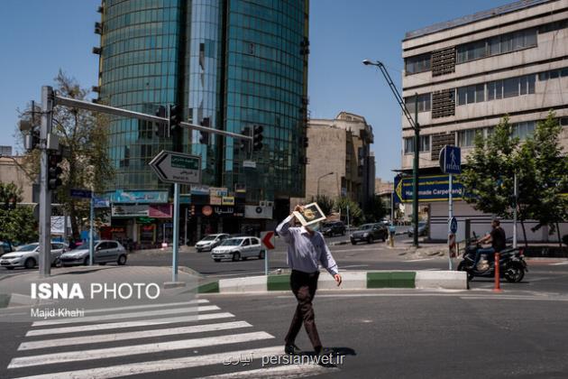 ماندگاری هوای گرم در تهران