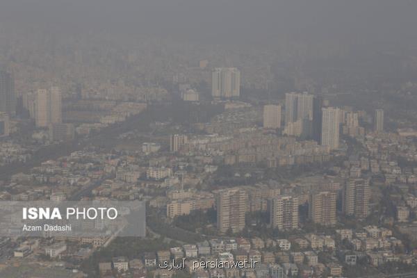 تداوم آلودگی هوای تهران