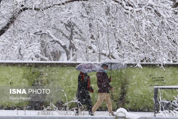 كاهش ۱۸ درجه‎ ای دمای هوا در بعضی نقاط كشور